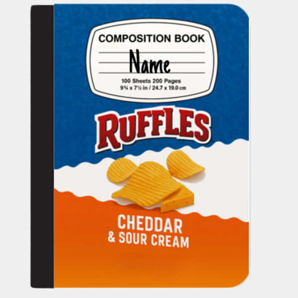 Composition Book - Ruffles Cheddar and Sour Cream Thumbnail