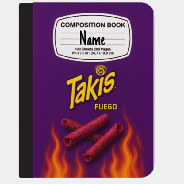 Composition Book - Takis Fuego Thumbnail