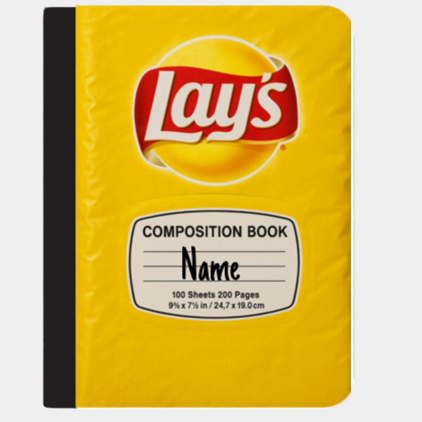 Composition Book - Lays Potatoe Chips Thumbnail