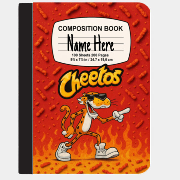 Composition Book - Cheetos Thumbnail
