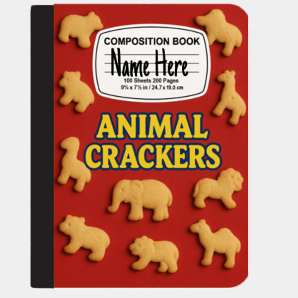 Composition Book - Animal Crackers Thumbnail