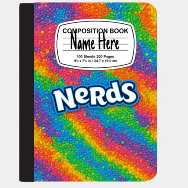 Composition Book - Nerds Thumbnail