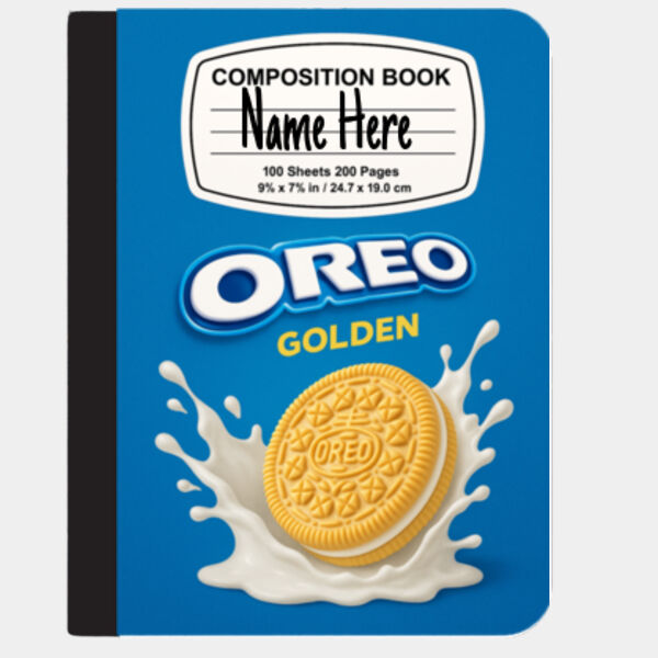 Composition Book - Oreo Golden Thumbnail