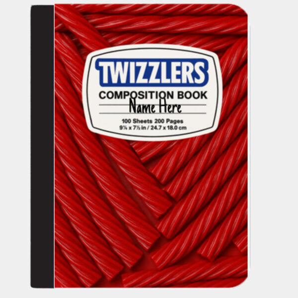 Composition Book - Twizzlers Thumbnail