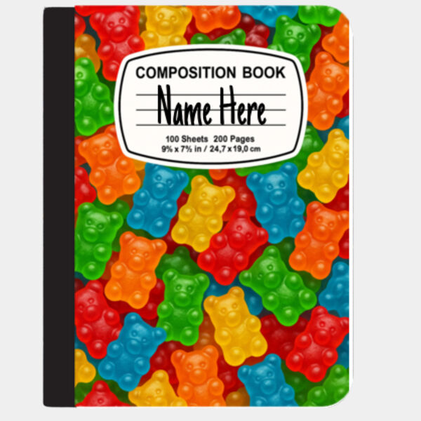 Composition Book - Gummy Bears Thumbnail