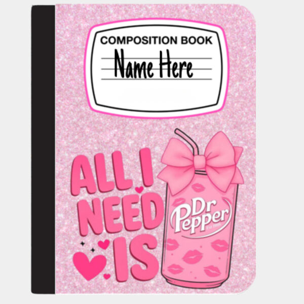 Composition Book - Dr. Pepper Thumbnail