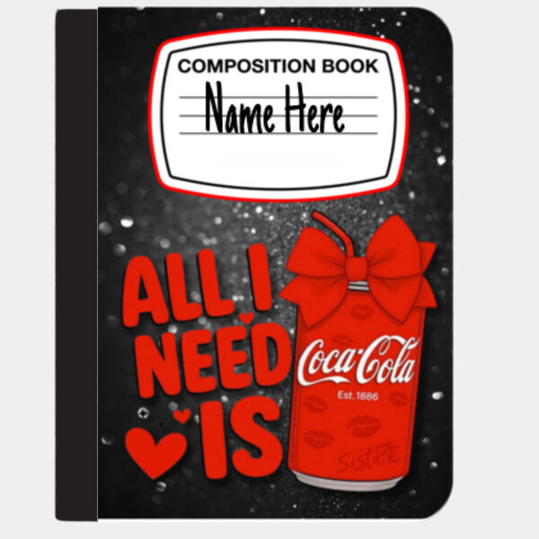 Composition Book - Coca Cola Thumbnail
