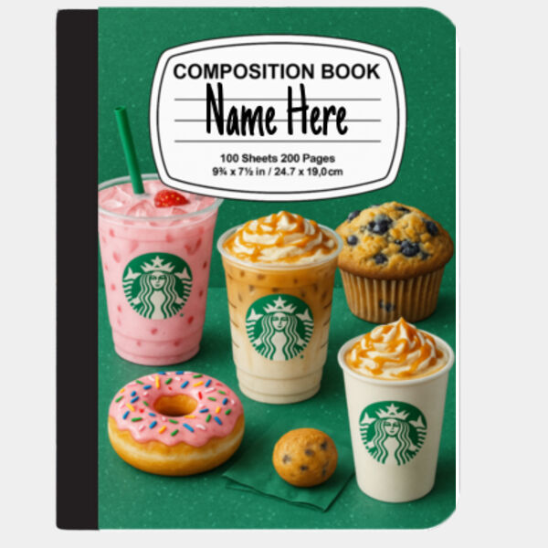 Composition Book - Starbucks Thumbnail