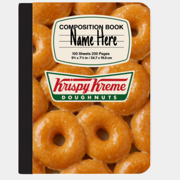 Composition Book - Krispy Kreme Thumbnail