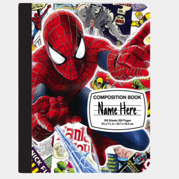 Composition Book - Spiderman Thumbnail