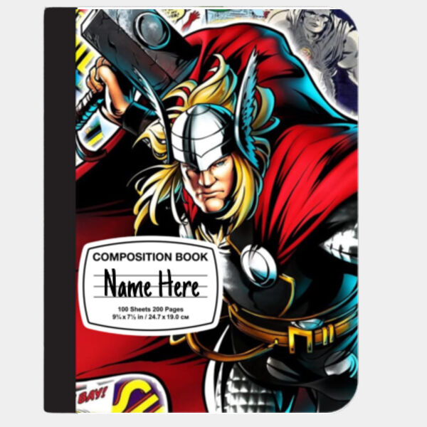 Composition Book - Thor Thumbnail
