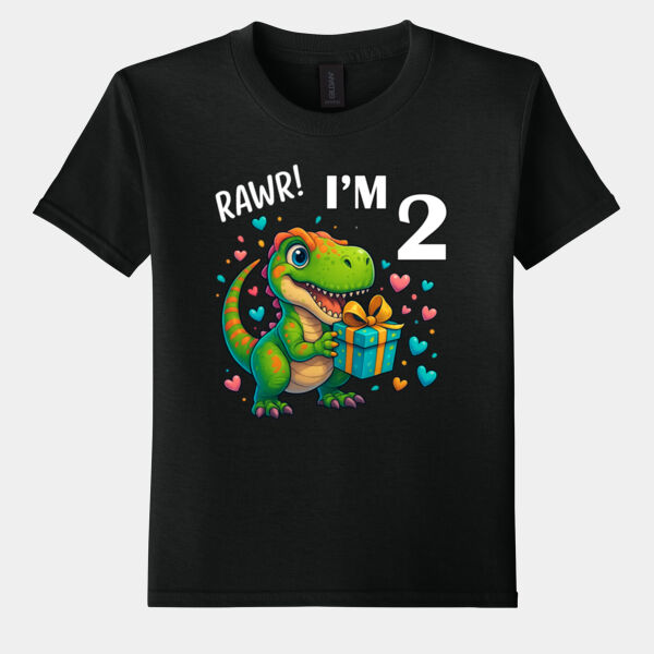 Roar Dinosaur Birthday Shirt Thumbnail
