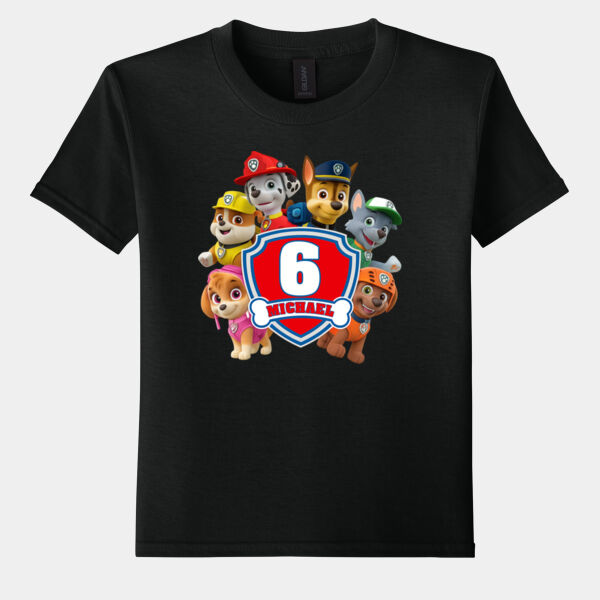Paw Patrol Kids Birthday Shirt Thumbnail