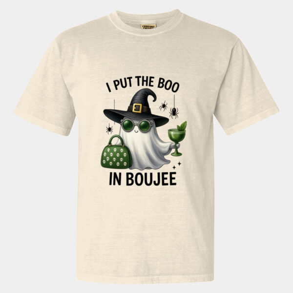 I Put The Boo In Boujee Halloween T-Shirt Thumbnail