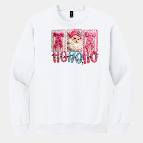 Ho Ho Ho Yarn Look Sweatshirt Thumbnail