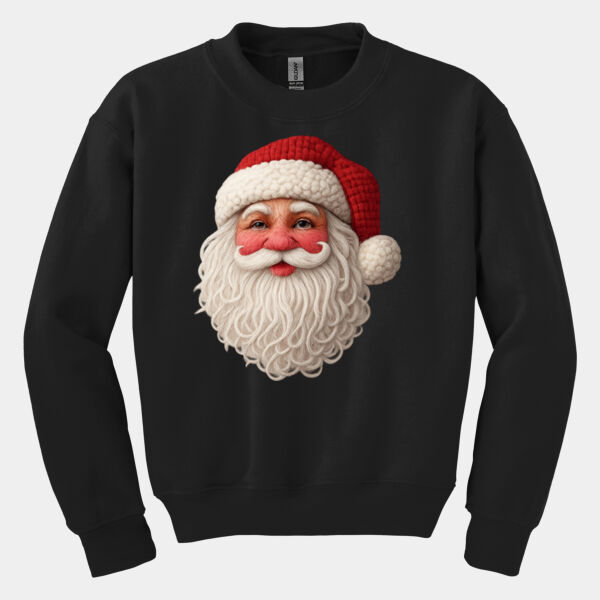 Santa Latch Hook Yarn Look Sweatshirt Thumbnail
