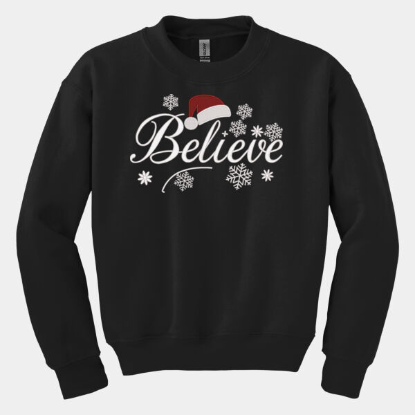 Believe Christmas Sweatshirt - Kids Thumbnail