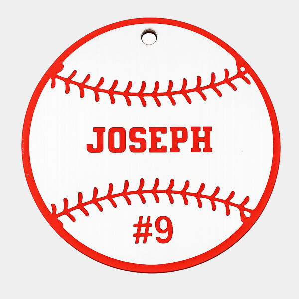 Baseball Bag Tag Thumbnail